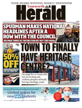 Cover of Atherstone & Coleshill Herald