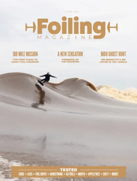 Cover of Foiling Magazine