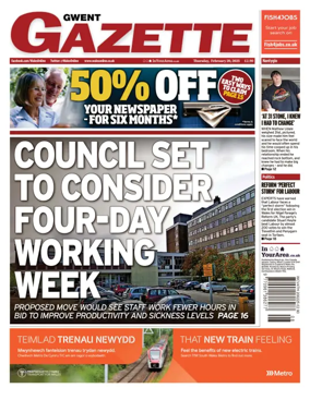 Cover of Gwent Gazette