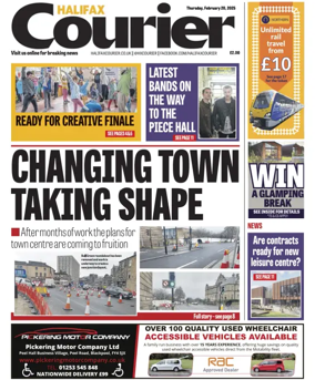 Cover of Halifax Courier