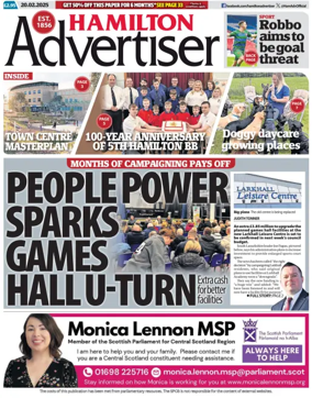 Cover of Hamilton Advertiser
