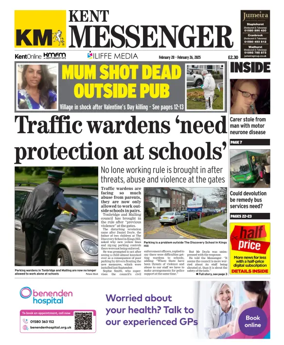 Cover of Kent Messenger Maidstone