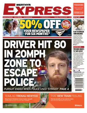 Cover of Merthyr Express