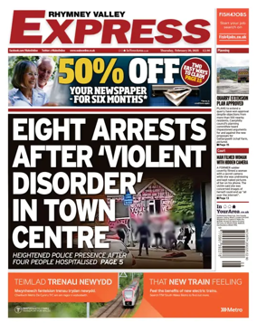 Cover of Rhymney Valley Express