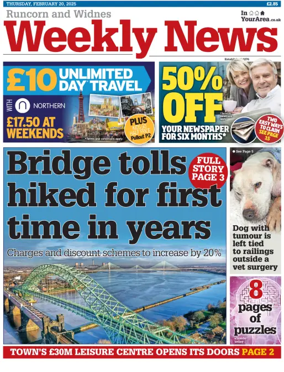 Cover of Runcorn & Widnes Weekly News