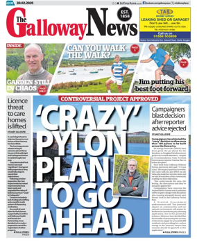 Cover of The Galloway News