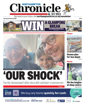 Cover of The Northampton Chronicle and Echo