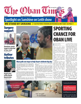 Cover of The Oban Times