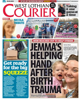 Cover of West Lothian Courier