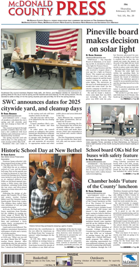 Cover of McDonald County Press