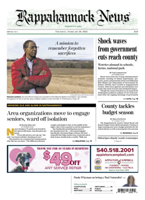 Cover of Rappahannock News