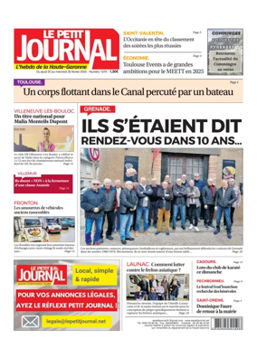 Cover of Le Petit Journal - L'hebdo du Pays Toulousain