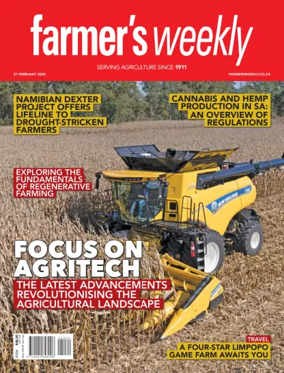 Cover of Farmers Weekly (South Africa)