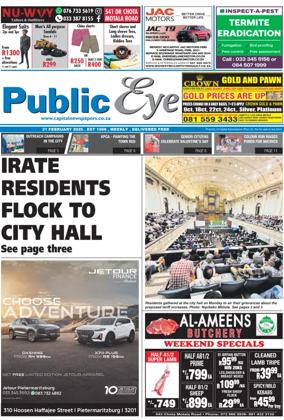 Cover of Public Eye (South Africa)