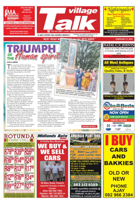 Cover of Village Talk (South Africa)