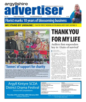 Cover of Argyllshire Advertiser
