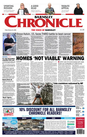 Cover of Barnsley Chronicle
