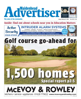 Cover of Maidenhead Advertiser