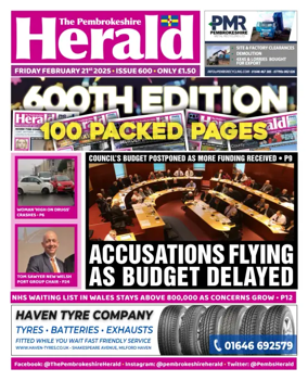 Cover of The Pembrokeshire Herald