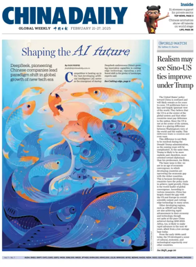 Cover of China Daily Global Weekly