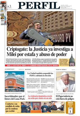 Cover of Perfil (Sabado)