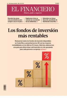 Cover of El Financiero (Costa Rica)
