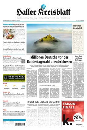 Cover of NW - Haller Kreisblatt