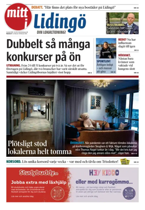 Cover of Mitt i Lidingö