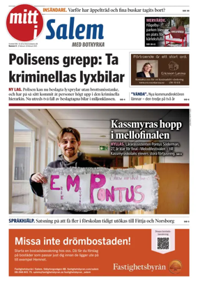 Cover of Mitt i Salem