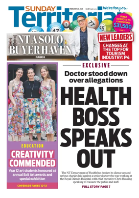 Cover of Sunday Territorian