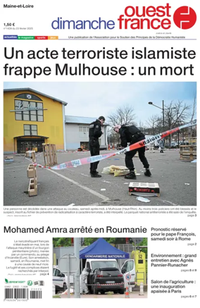 Cover of Dimanche Ouest France (Maine-et-Loire)