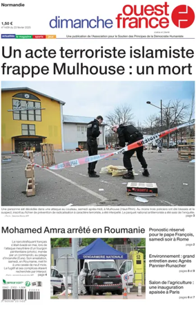 Cover of Dimanche Ouest France (Normandie)