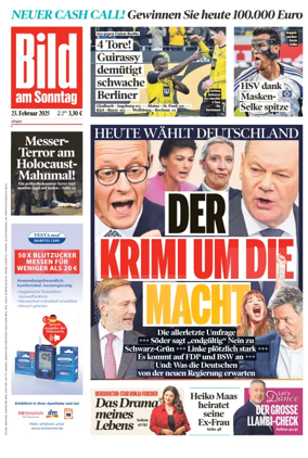 Cover of Bild am Sonntag