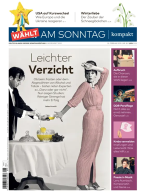Cover of Welt am Sonntag - kompakt