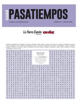 Cover of Pasatiempos | La Nueva España