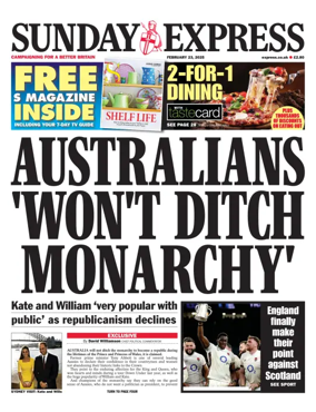 Cover of Sunday Express