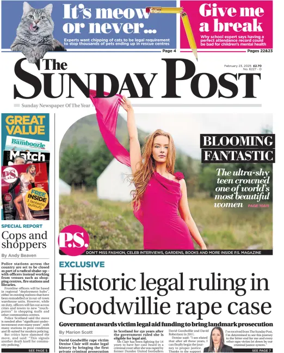 Cover of The Sunday Post (Dundee)