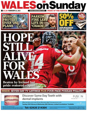 Cover of Wales On Sunday