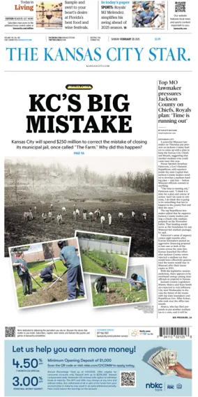 Cover of The Kansas City Star (Sunday)