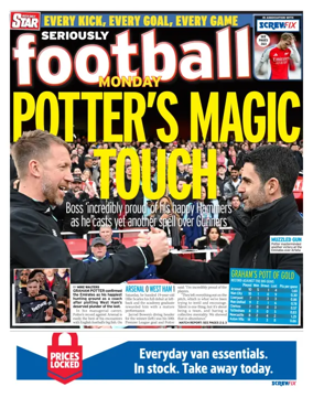 Cover of Irish Daily Star - Fanatic