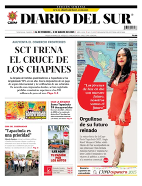 Cover of Diario del Sur