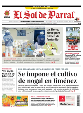 Cover of El Sol de Parral