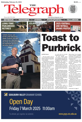 Cover of Seymour Telegraph