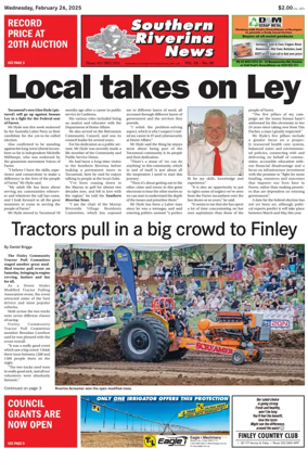 Cover of Southern Riverina news