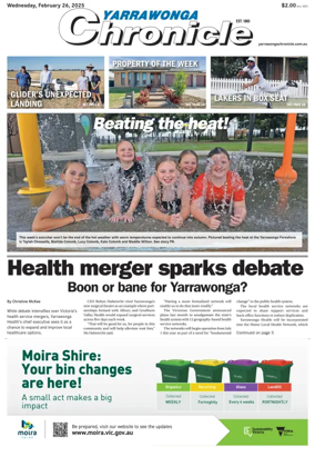 Cover of Yarrawonga Chronicle