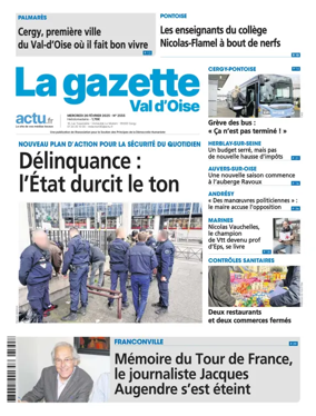 Cover of La Gazette Val d'Oise