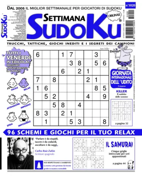 Cover of Settimana Sudoku