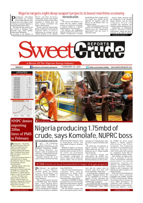 Cover of SweetCrude (Wednesday)