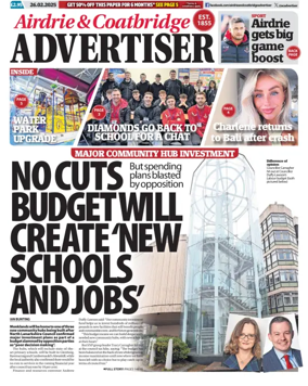 Cover of Airdrie & Coatbridge Advertiser