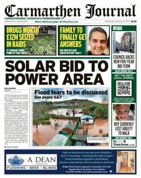 Cover of Carmarthen Journal